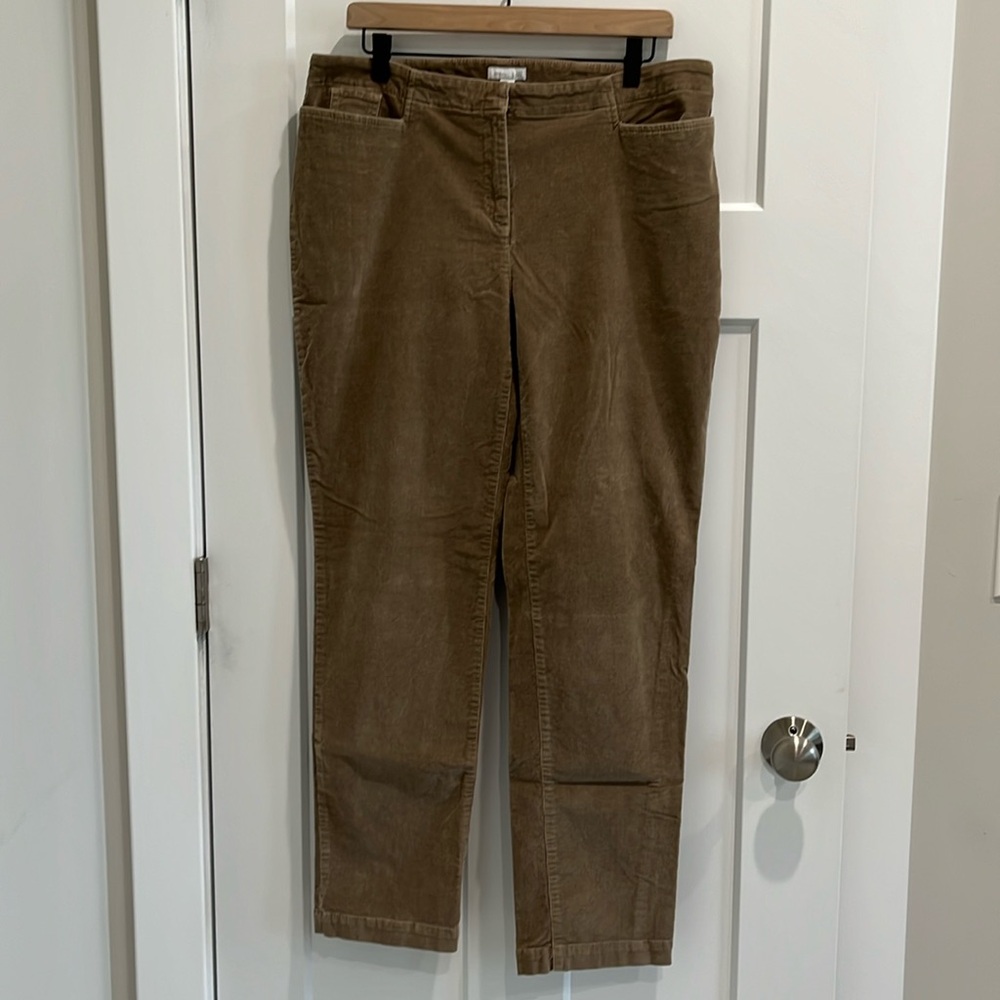 J. Jill corduroy pants, size 12